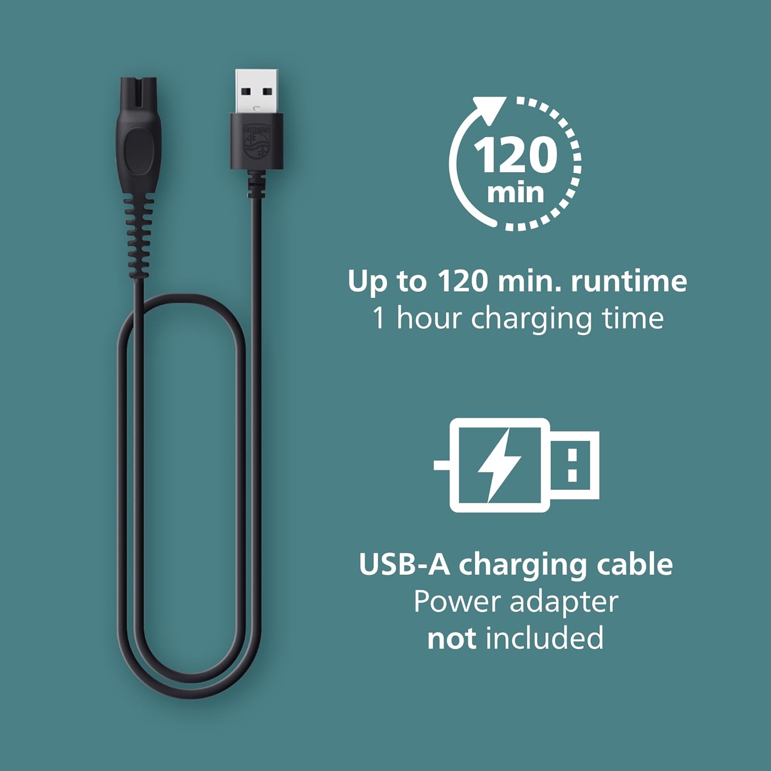 Philips Norelco Body Groomer 7000 Series, Men's Whole Body Groomer, Contour-Following 2D Flexing Head, Triple Protect Shave System & Intimate Body Hair Trimmer, 100% Showerproof, BG7480/50 BG7480/50 + 7 Accessories Black