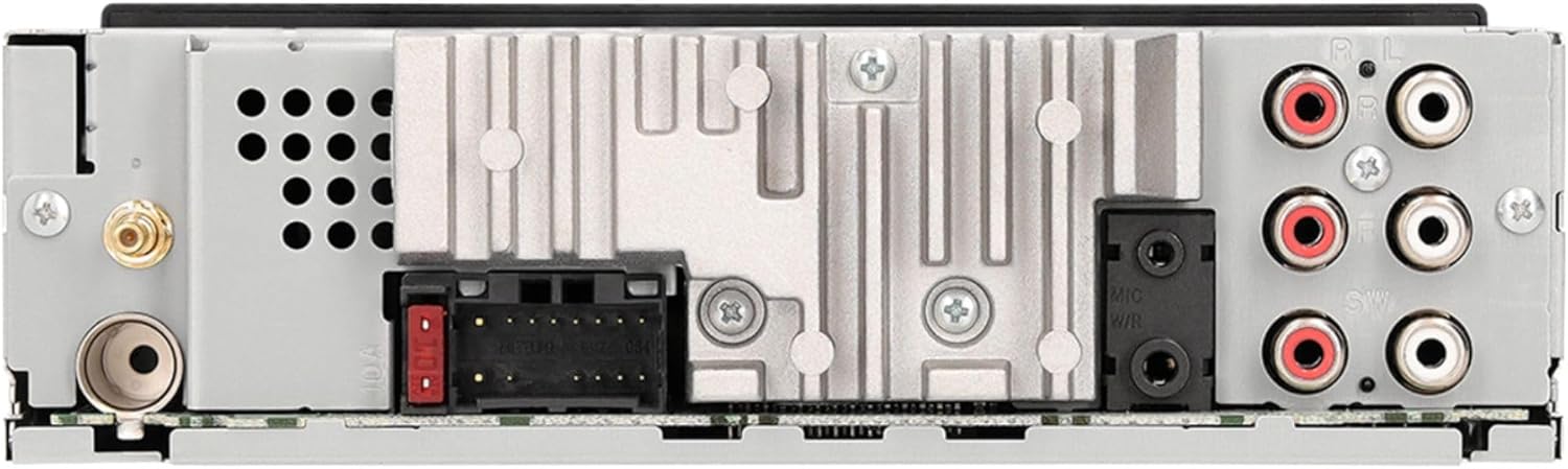 Pioneer SXT-C10PS 1-DIN car radio: retro design with modern technology, Bluetooth®, DAB+, USB, AUX, RGB lighting, 13-band equalizer, Pioneer Smart Sync app