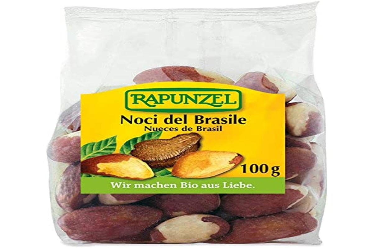 Rapunzel, Organic Brazil Nuts, 100g 100g (Pack of 1)
