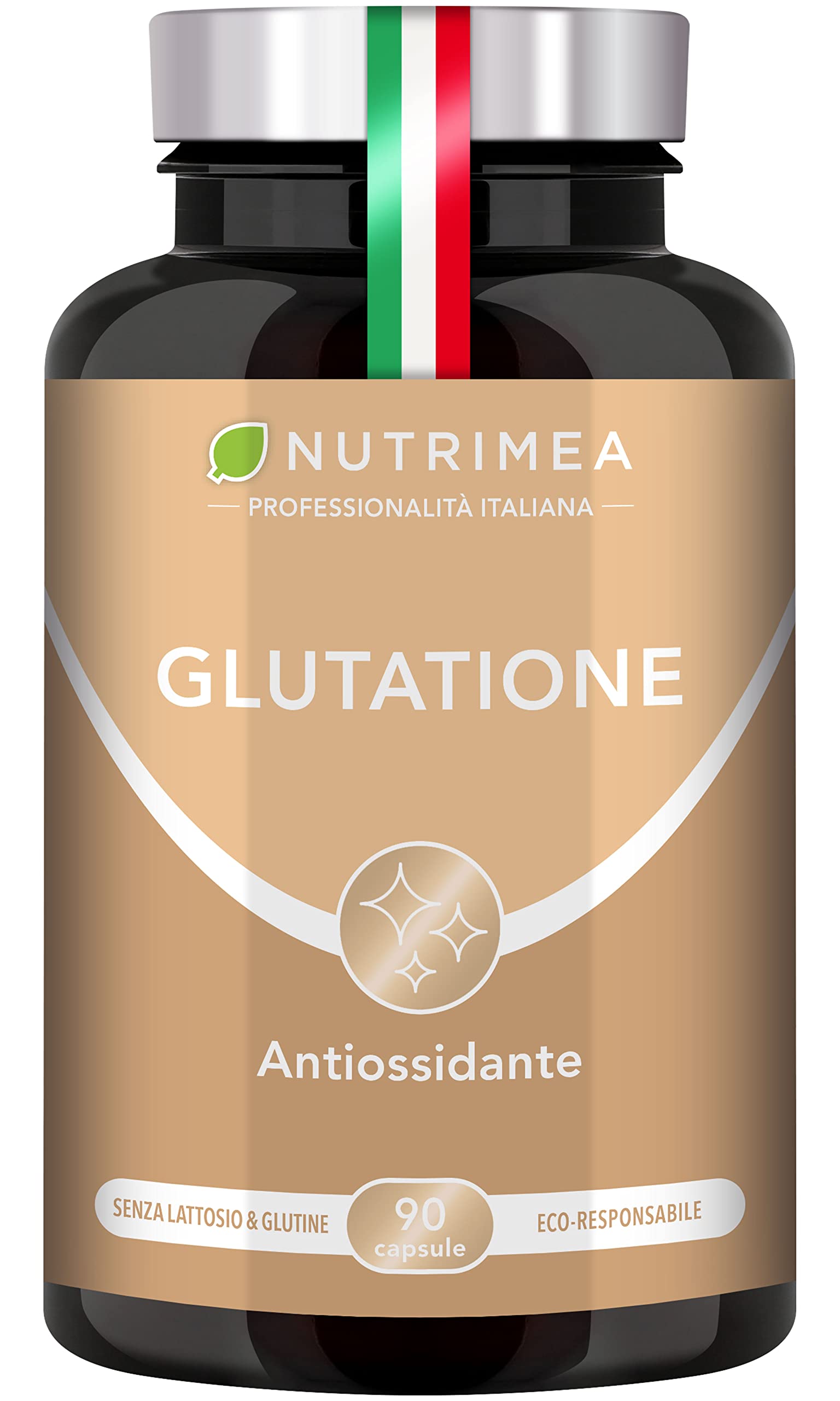 Reduced Glutathione | Complete Formula with Vitamin C, Selenium, NAC, | Antioxidant and Detoxifier | Counter Free Radicals | Improves Skin | 90 capsules