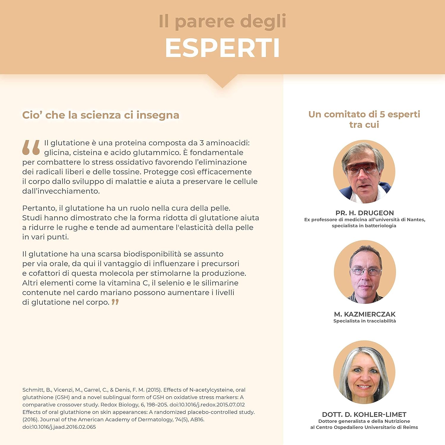 Reduced Glutathione | Complete Formula with Vitamin C, Selenium, NAC, | Antioxidant and Detoxifier | Counter Free Radicals | Improves Skin | 90 capsules