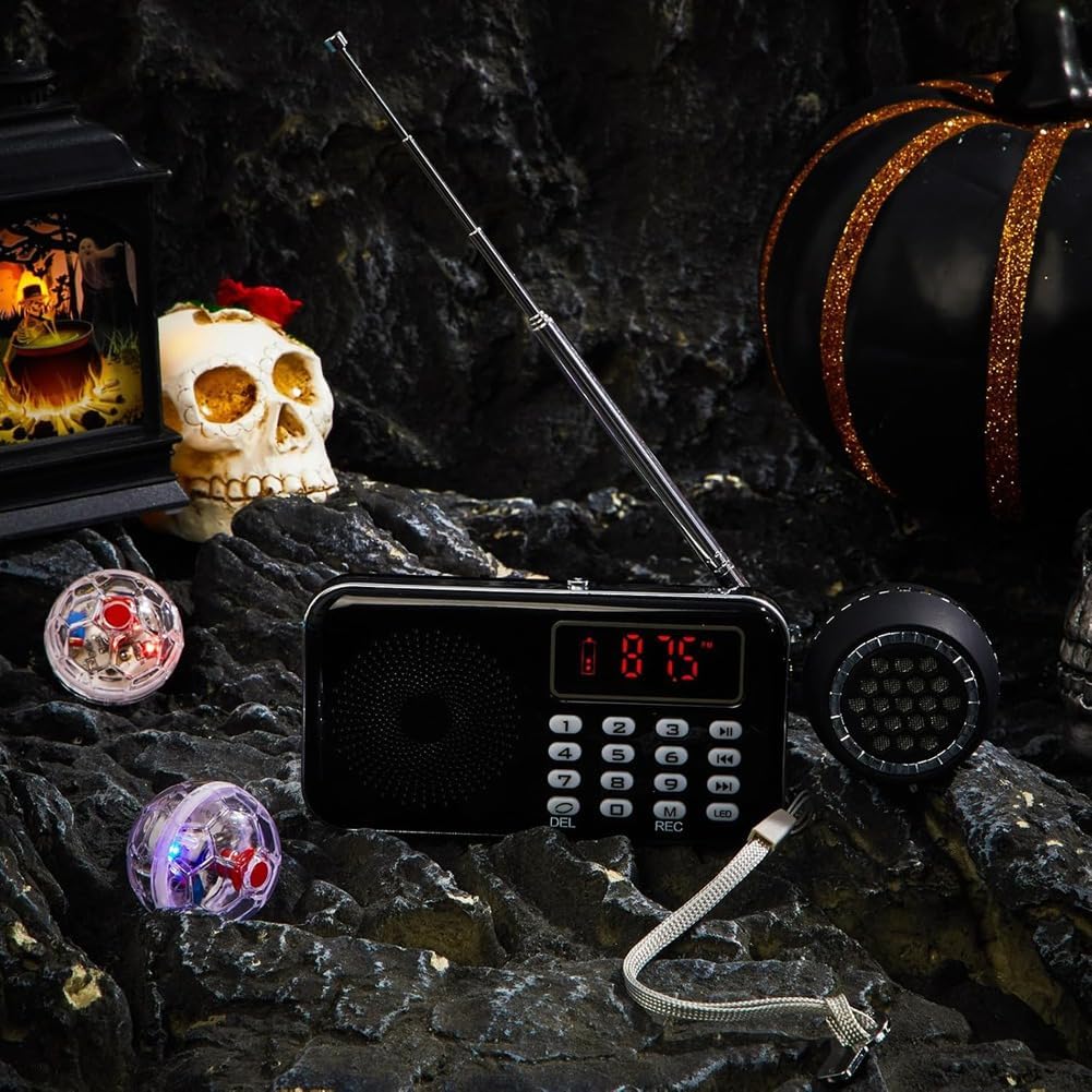 Sudemota Spirit Box Equipment Kit with 2 LED Cat Balls 1 Spirit Box Paranormal Speaker Equipment Kit Outdoor Office