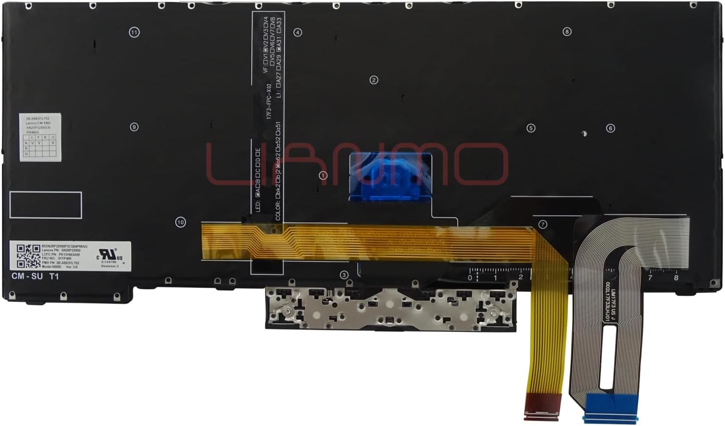 US Layout Backlit Replacement Keyboard for Lenovo Thinkpad T14 Gen1 Gen2/P14S Gen1 Gen2