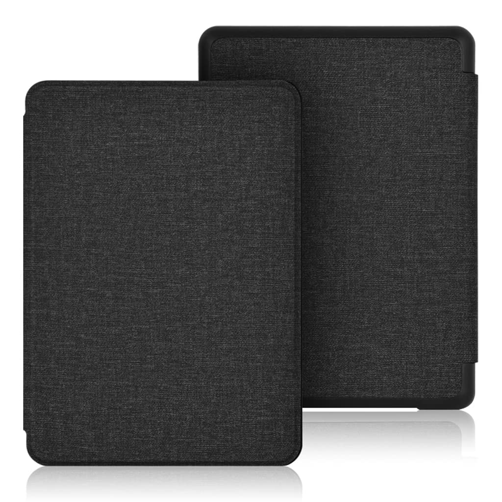Zcooooool Fabric Case for 6" Kindle Paperwhite (7th/6th/5th Generation 2015/2013/2012 Released Model: DP75SDI or EY21) Non-Slip Paperwhite Case Paperwhite (7th/6th/5th) black