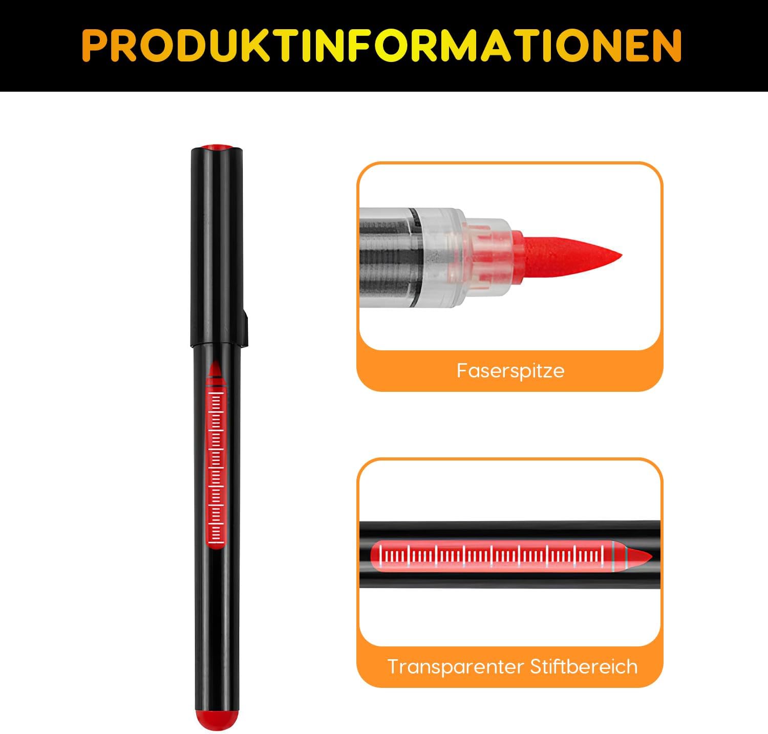 10PCS UV Halloween Body Painting Pens Fluorescent Colors Tattoo Markers Under UV Black Light Washable Neon Party Markers