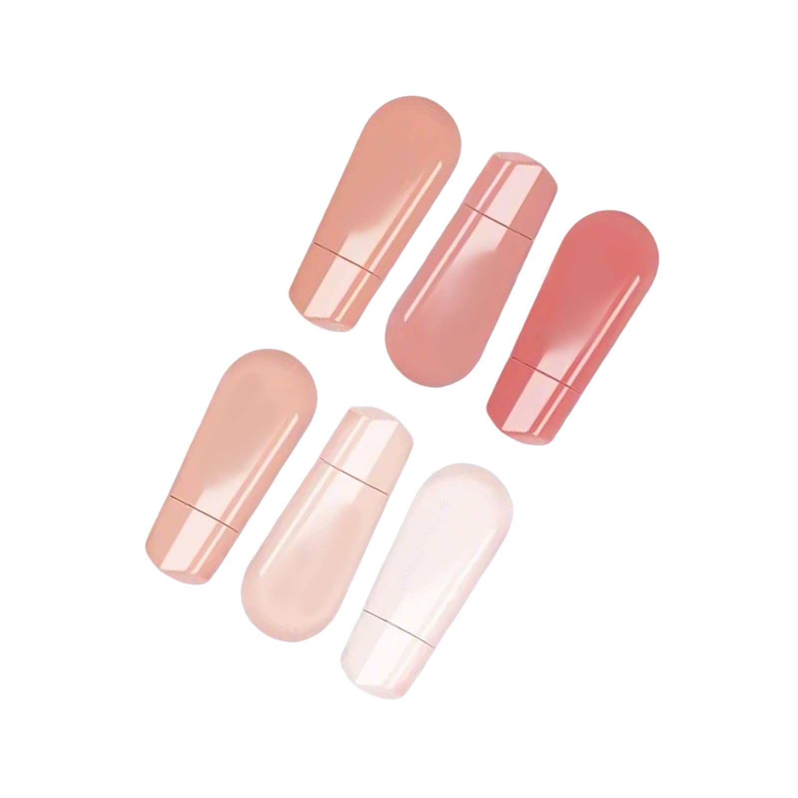 6 pcs White Out Tape Lovely Correction Roller Gradients Aesthetic for Students B