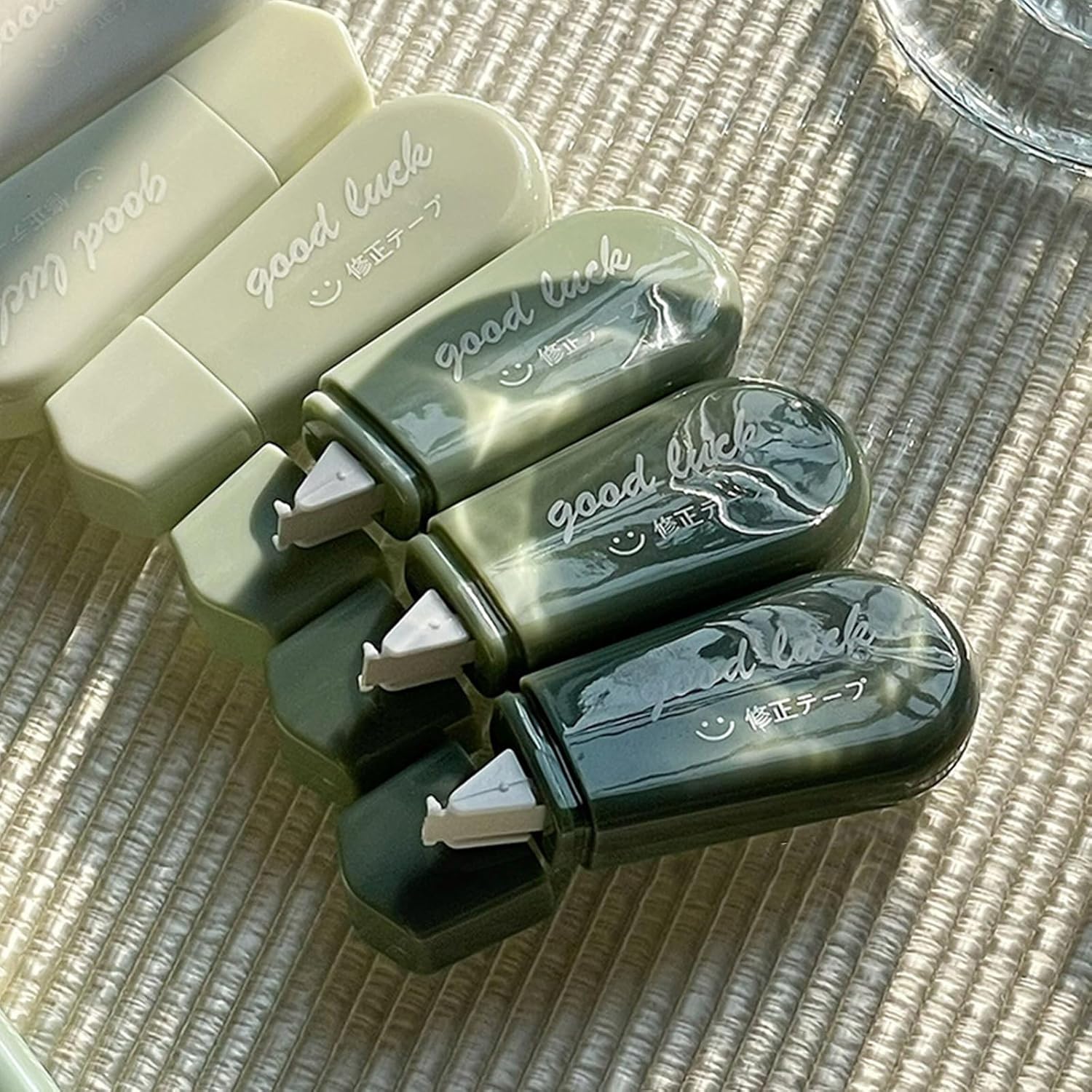 6 pcs White Out Tape Lovely Correction Roller Gradients Aesthetic for Students B