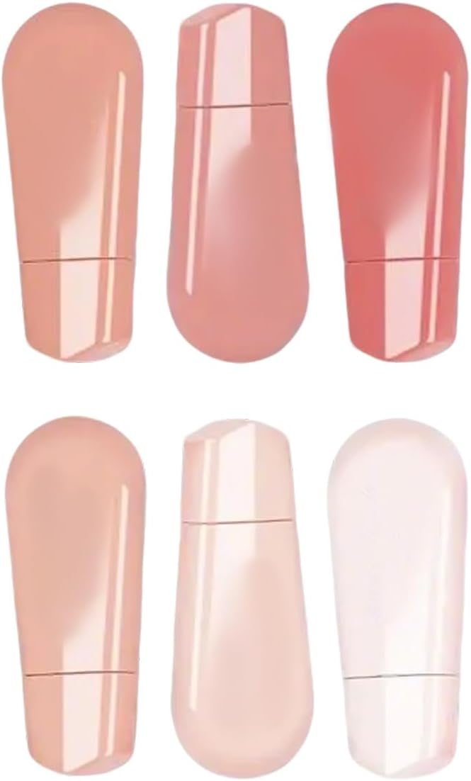 6 pcs White Out Tape Lovely Correction Roller Gradients Aesthetic for Students B