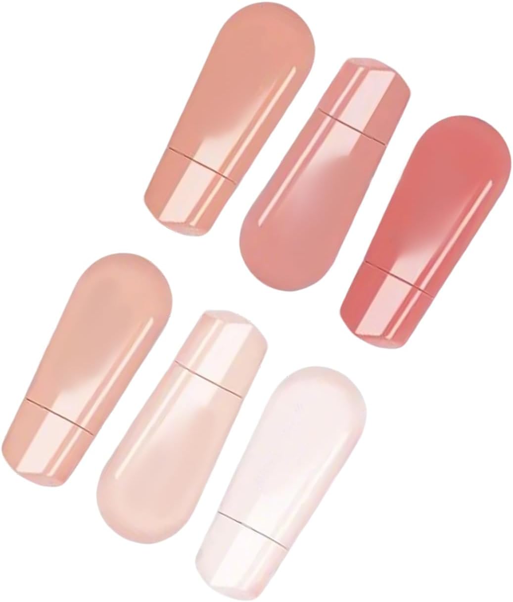 6 pcs White Out Tape Lovely Correction Roller Gradients Aesthetic for Students B