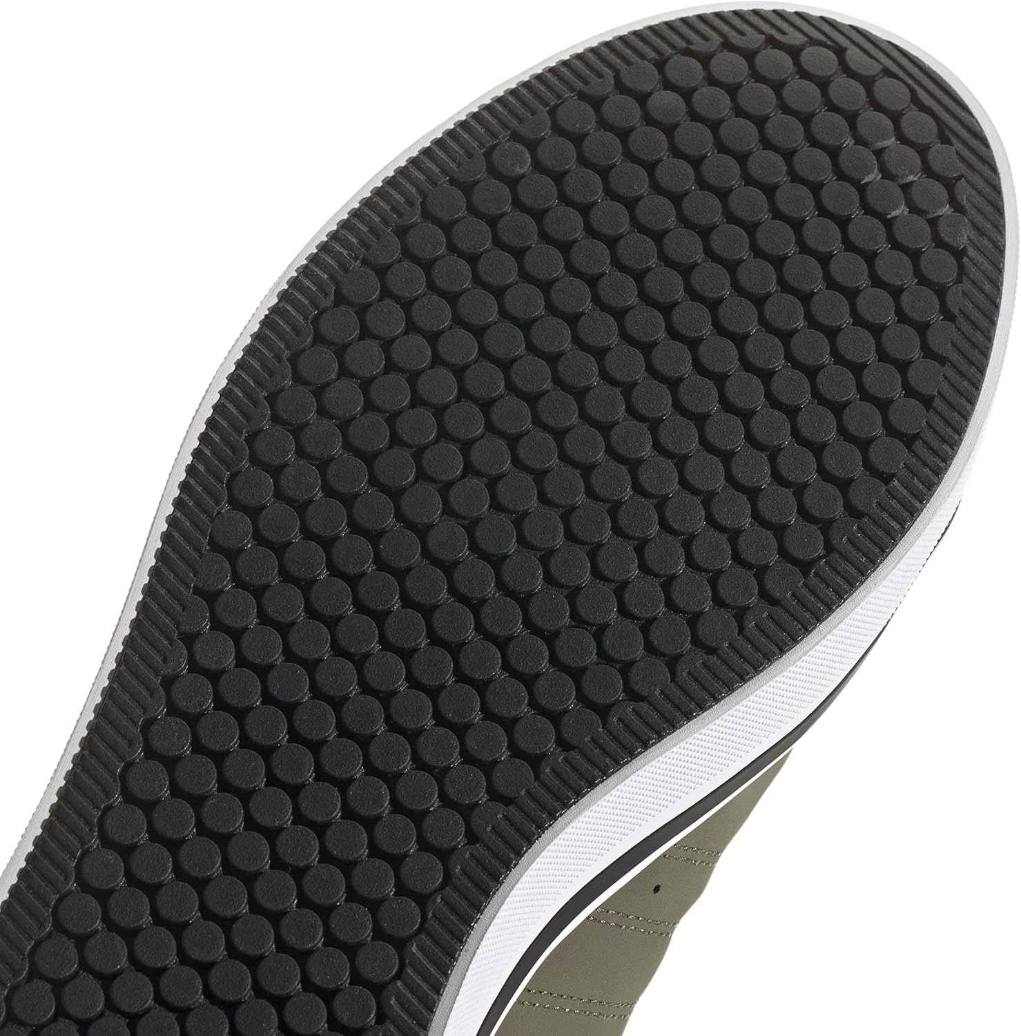 adidas Men VS Pace 2.0 Shoes 43 1/3 EU Olive Strata Core Black Cloud White