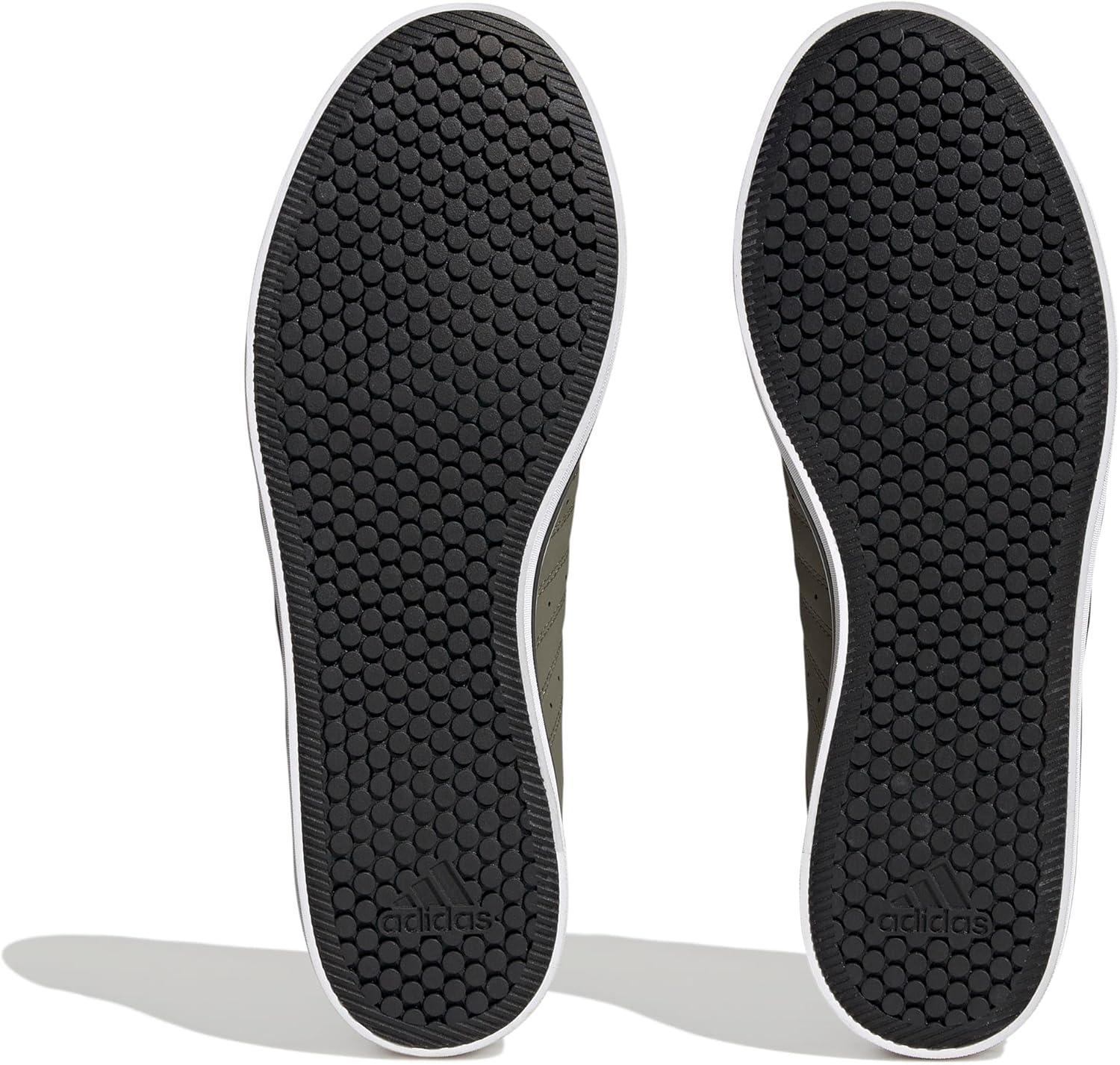 adidas Men VS Pace 2.0 Shoes 43 1/3 EU Olive Strata Core Black Cloud White