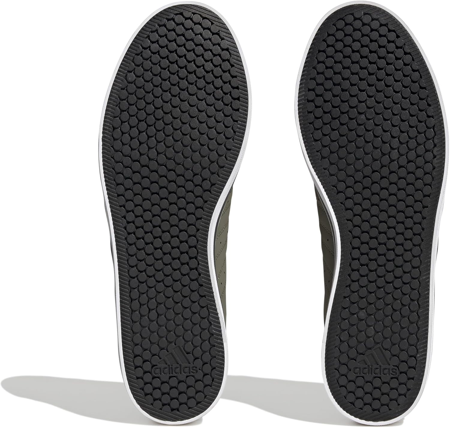 adidas Men VS Pace 2.0 Shoes 43 1/3 EU Olive Strata Core Black Cloud White