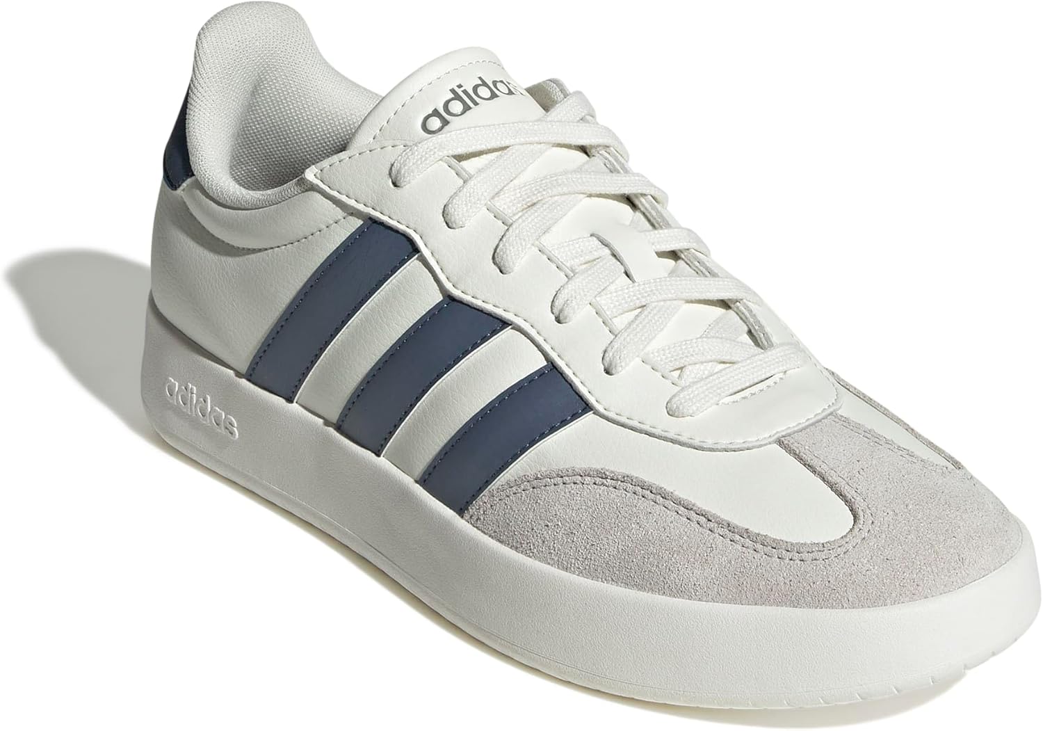 adidas Men's Barreda Fashion Sneakers 10 Off White/Preloved Ink/Grey