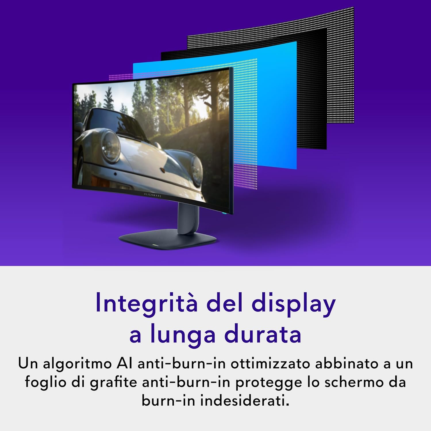 Alienware 34 Gaming Monitor - AW3425DW, WQHD (3440x1440), 21:9 1800R Curved, 240Hz, QD OLED, 0.03ms, NVIDIA G-SYNC Compatible, AMD FreeSync Premium Pro, HDR True Black 400, USB-C, 3 Year Warranty