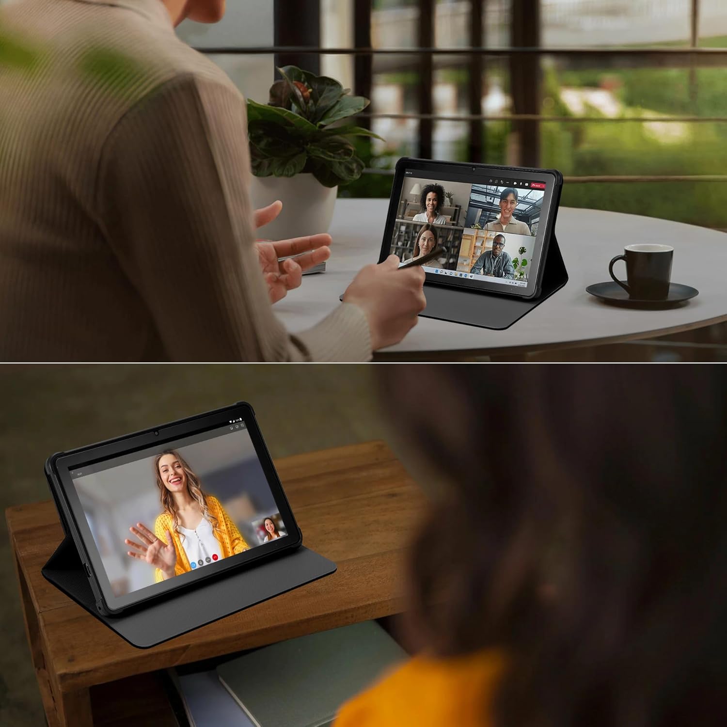 Android Tablet, 10.1 Zoll Android 15 Tablets 18GB(6+12) RAM 128GB ROM 1TB Expand, 1280x800 IPS HD Touchscreen, 6000mAh Battery, Bluetooth, Dual Camera, GMS, WiFi