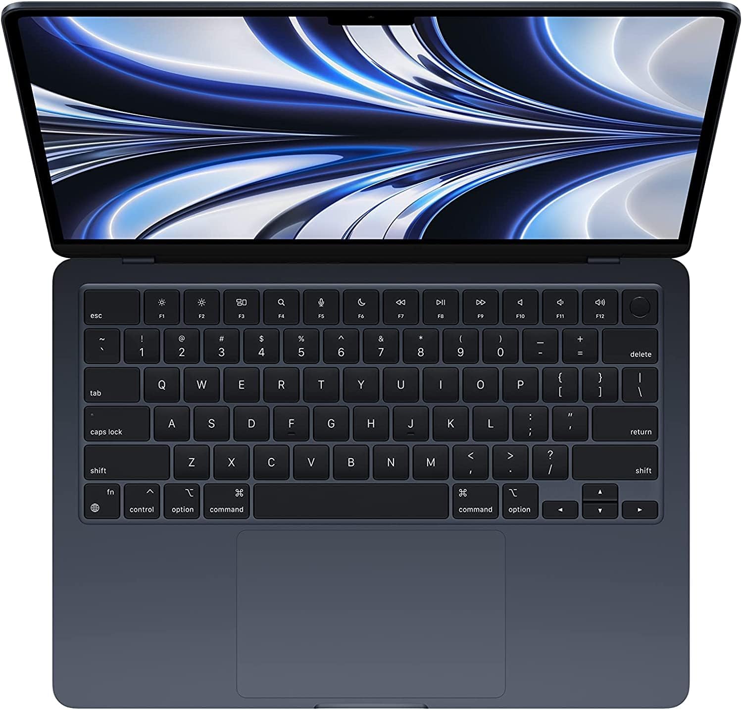 Apple 2022 MacBook Air with Apple M2 Chip, 13-inch, 8GB RAM, 256GB SSD Storage, Midnight (Renewed) Midnight 8GB RAM - 256GB SSD Storage Apple M2 Chip Renewed
