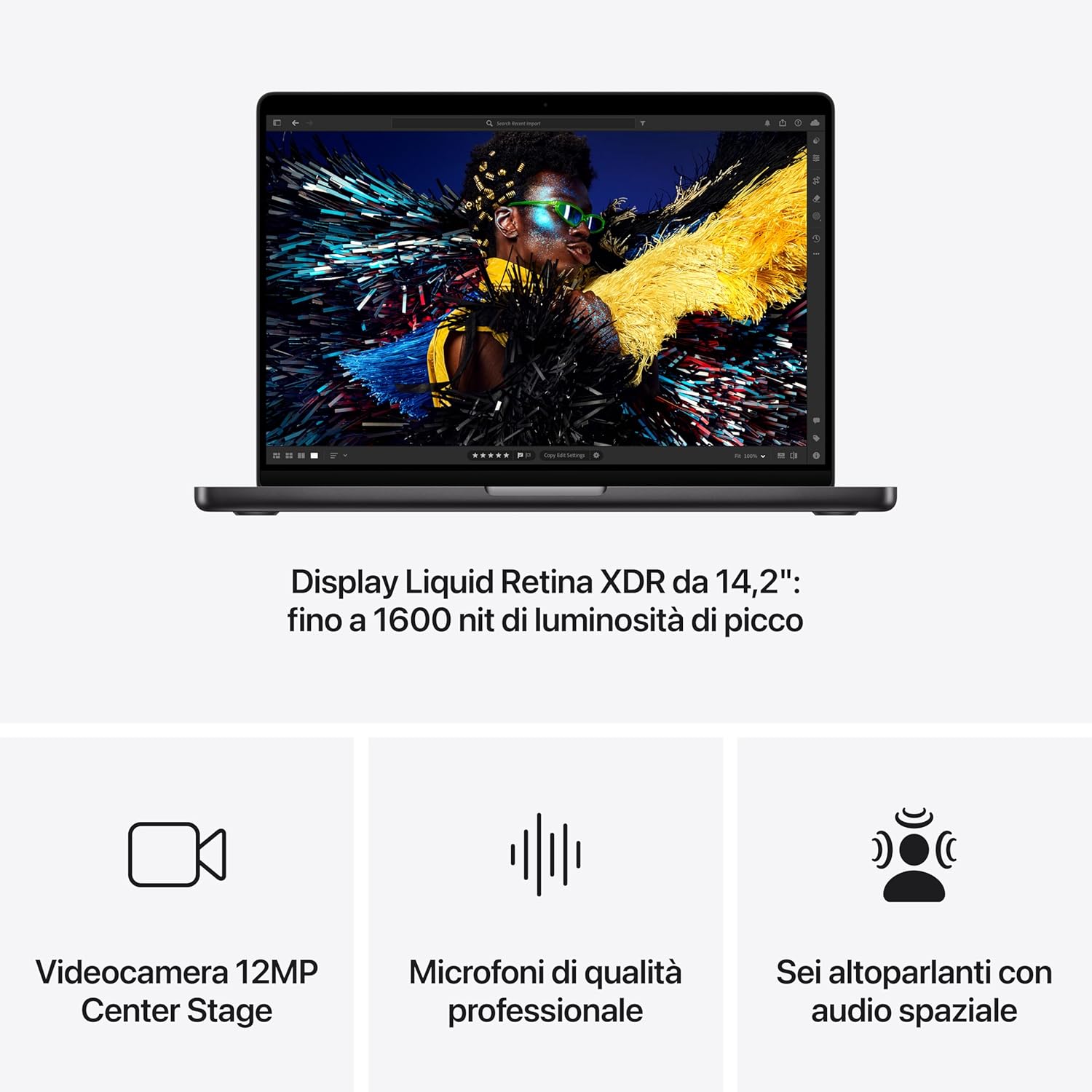 Apple 2024 MacBook Pro Laptop with M4 Pro chip, 12-core CPU and 16-core GPU: 14.2" Liquid Retina
