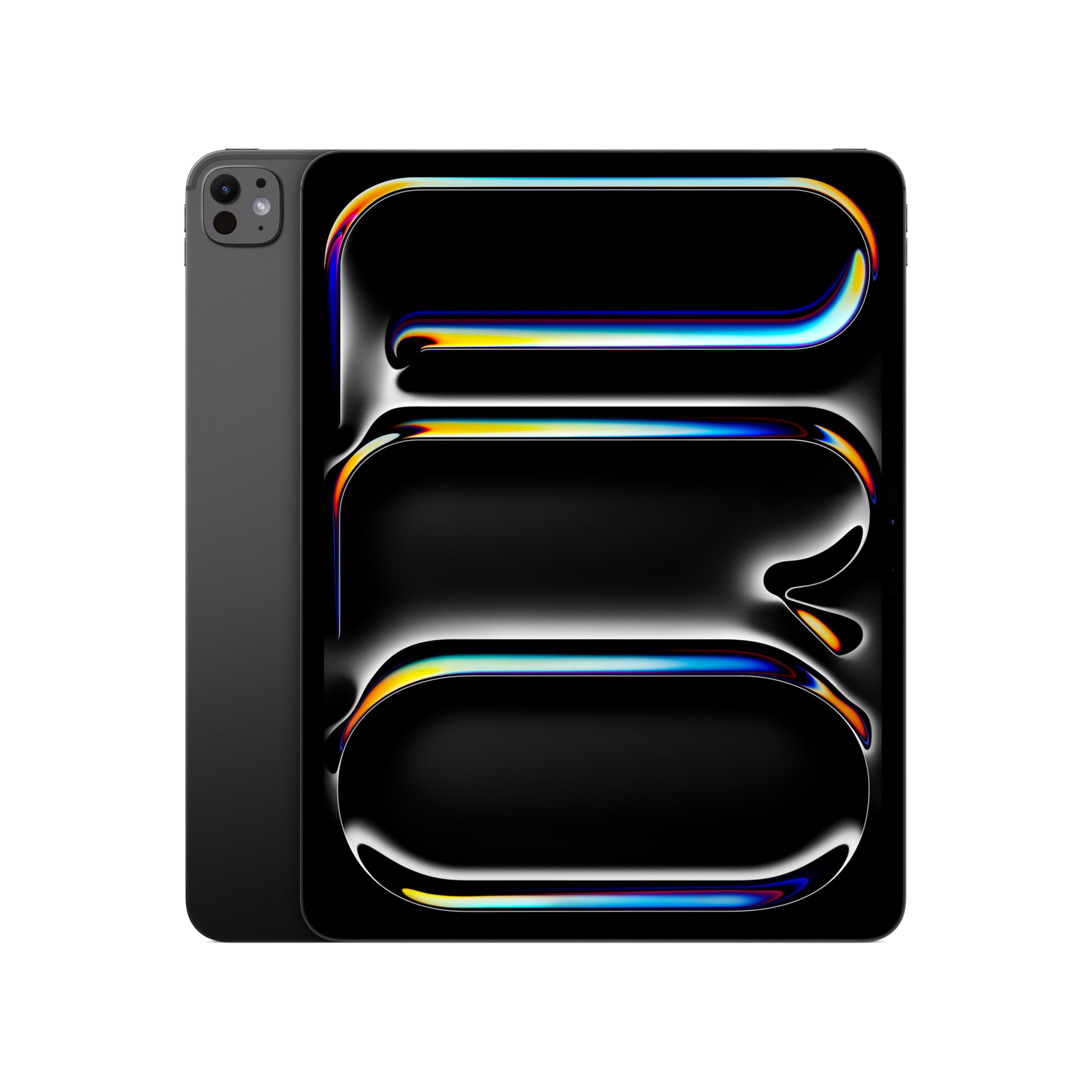 Apple iPad Pro 13-inch (M5): Ultra Retina XDR Display, 256GB, Landscape 12MP Front Camera/12MP Back Camera, LiDAR Scanner, Wi-Fi 7 with Apple N1, Face ID, All-Day Battery Life — Space Black Wi-Fi 256GB Space Black Standard Glass