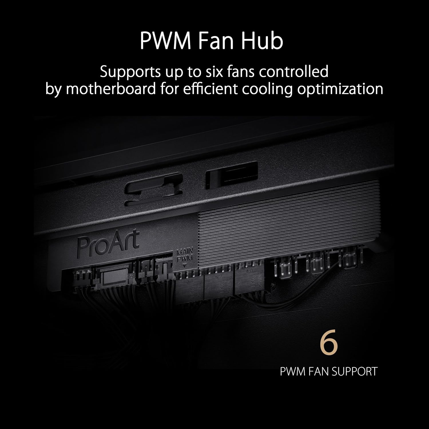 ASUS ProArt PA602 E-ATX PC Case 420mm Radiator Support, Dual 200mm Built-in Fans, Front Panel IR dust Indicator, Power Lock Latch, Tool-Less PCIe mounting & GPU Holder, 20Gbps USB-C Front I/O ProArt PA602|Black E-ATX