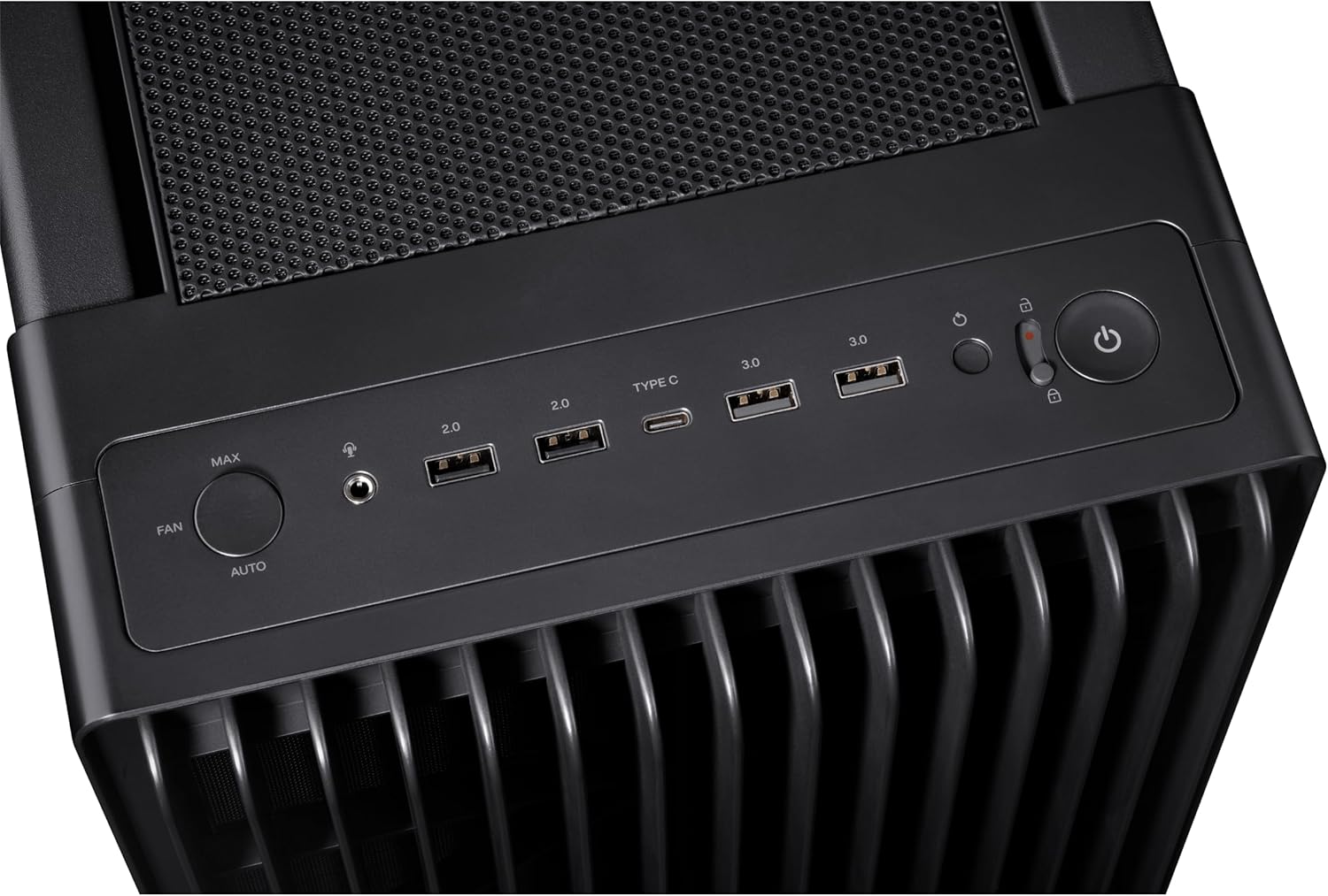 ASUS ProArt PA602 E-ATX PC Case 420mm Radiator Support, Dual 200mm Built-in Fans, Front Panel IR dust Indicator, Power Lock Latch, Tool-Less PCIe mounting & GPU Holder, 20Gbps USB-C Front I/O ProArt PA602|Black E-ATX