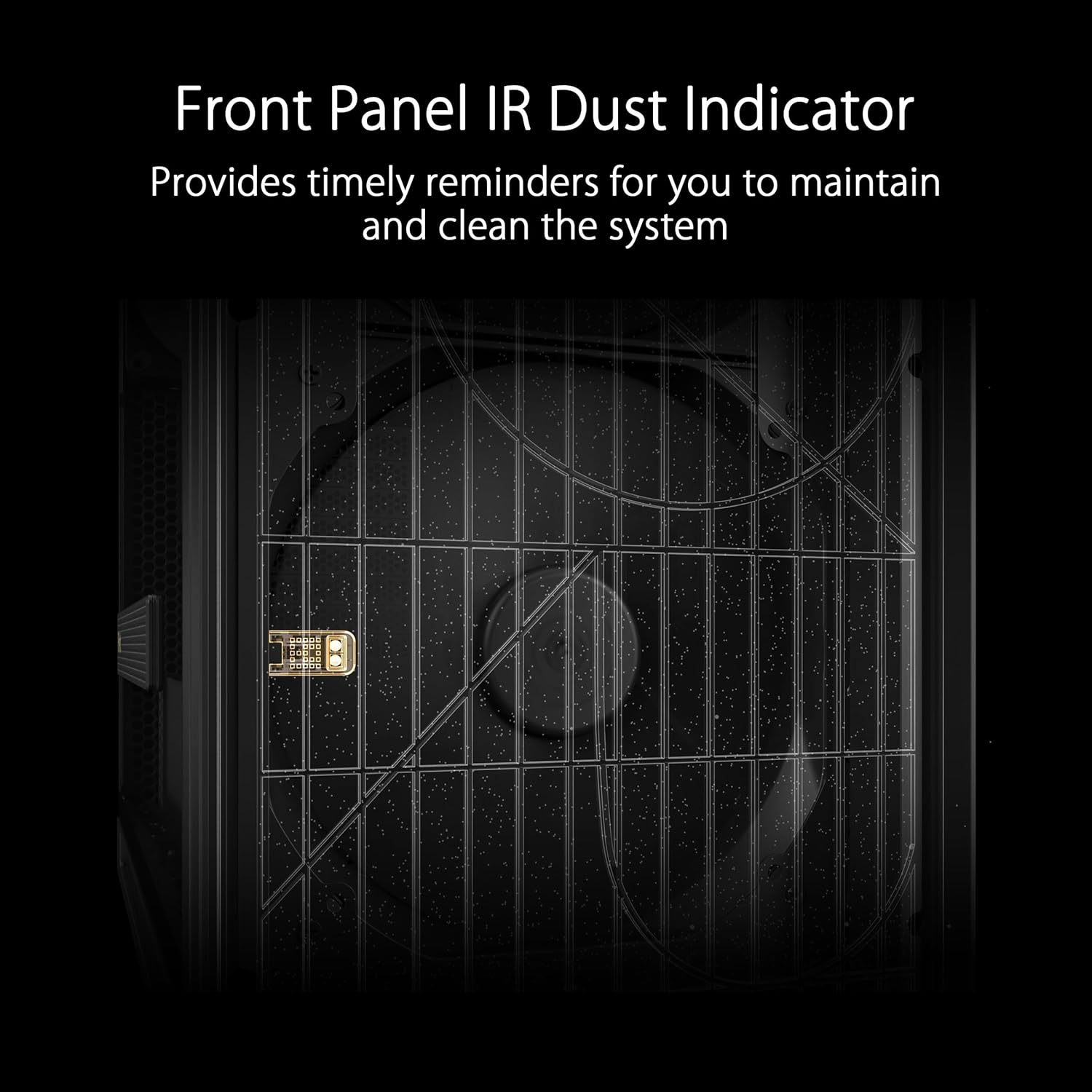 ASUS ProArt PA602 E-ATX PC Case 420mm Radiator Support, Dual 200mm Built-in Fans, Front Panel IR dust Indicator, Power Lock Latch, Tool-Less PCIe mounting & GPU Holder, 20Gbps USB-C Front I/O ProArt PA602|Black E-ATX