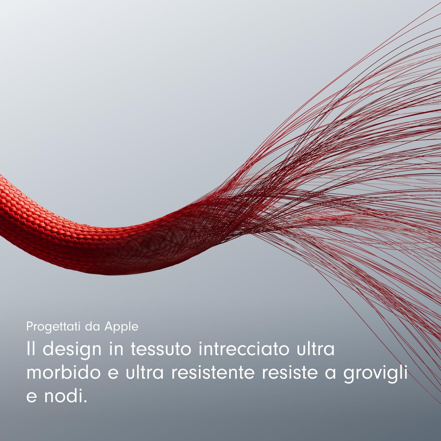 Beats USB-C to USB-C Braided Fabric Cable, Fast Charging, Durable and Tangle-Free, Compatible Charger for Apple and Android Devices (1.5m) - Fast Red Fast Red (1.5m)