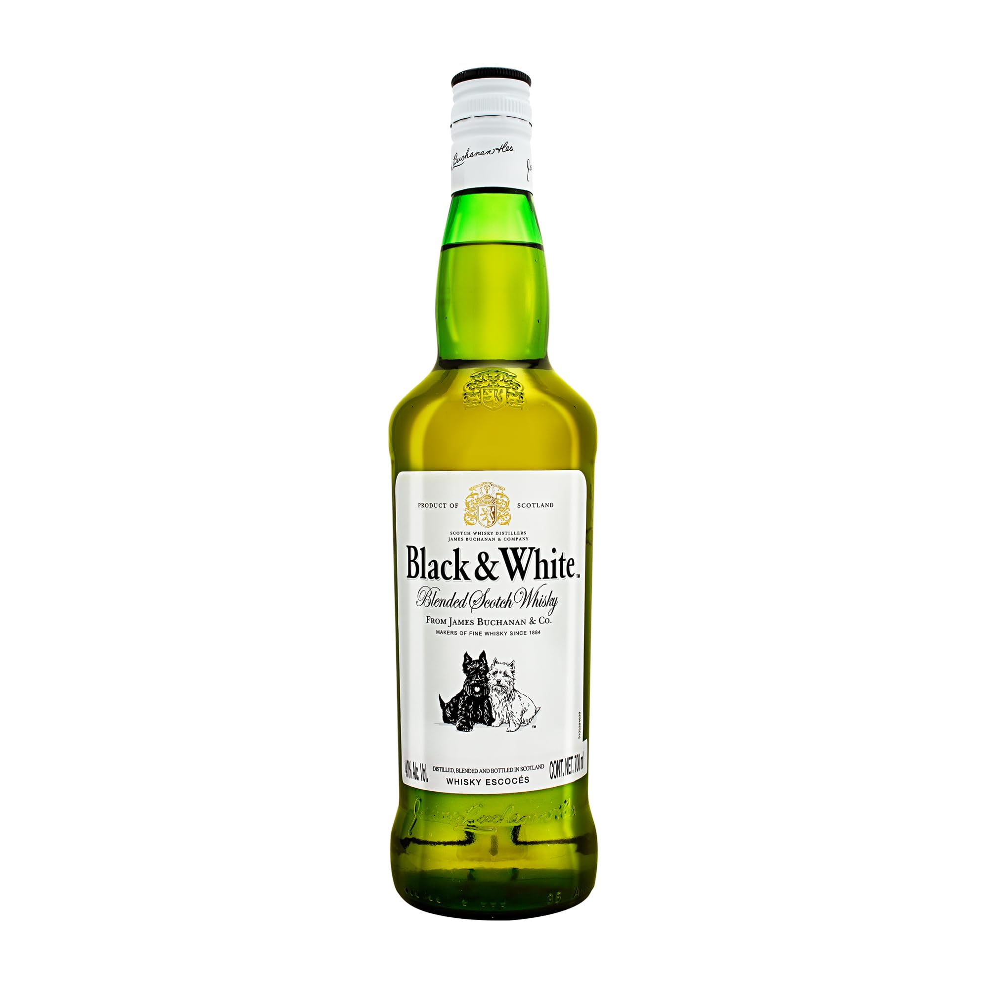 Black & White Blended Scotch Whiskey - 700 ml