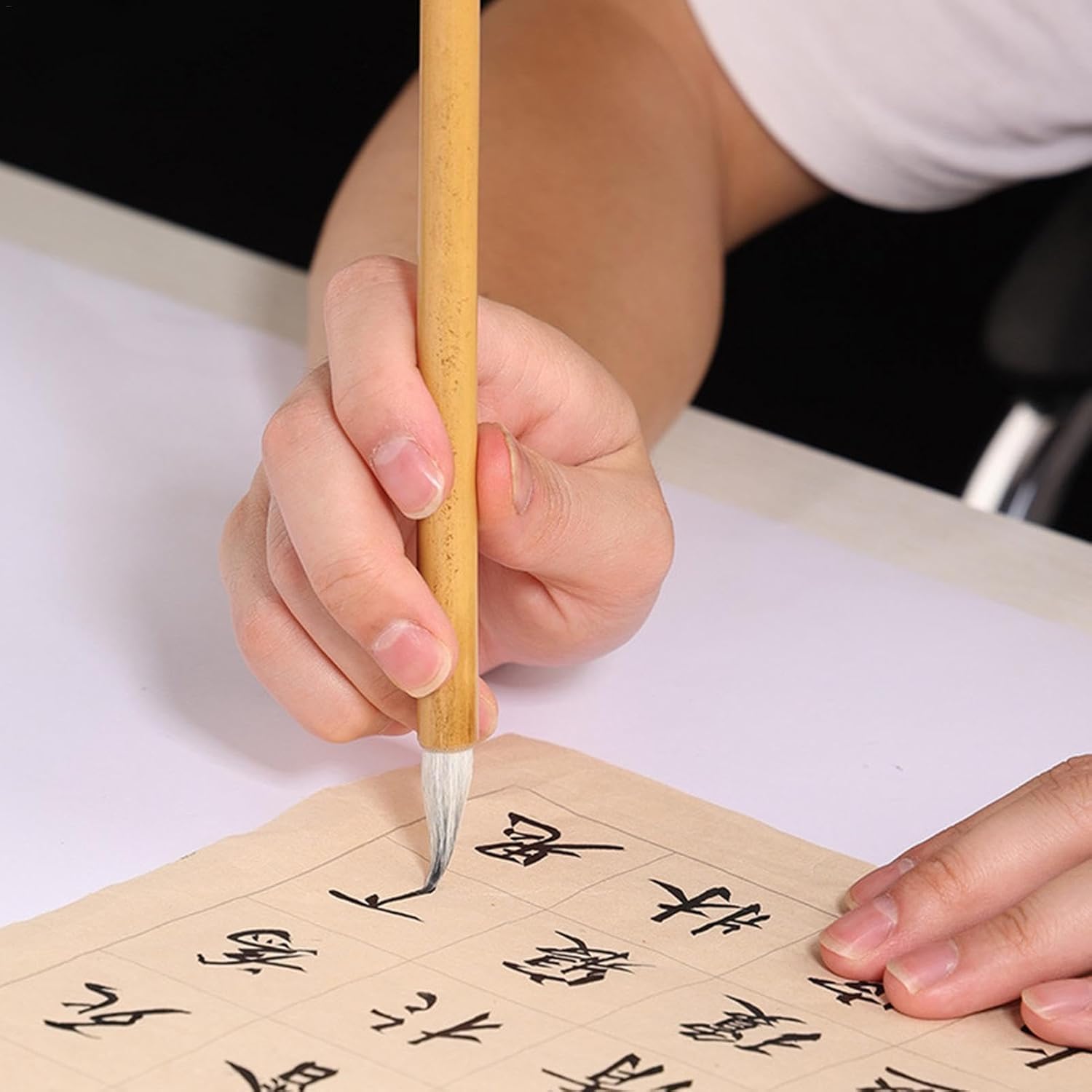 Chinese Calligraphy Brush Set, Professional Traditional Chinese Painting Brush | Drawing Art Brushes, Painting Writing Watercolor Brushes for Drawing, Sumi-e Brushes for Ink Painting, Quality Brush 1 unit (Pack of 1)