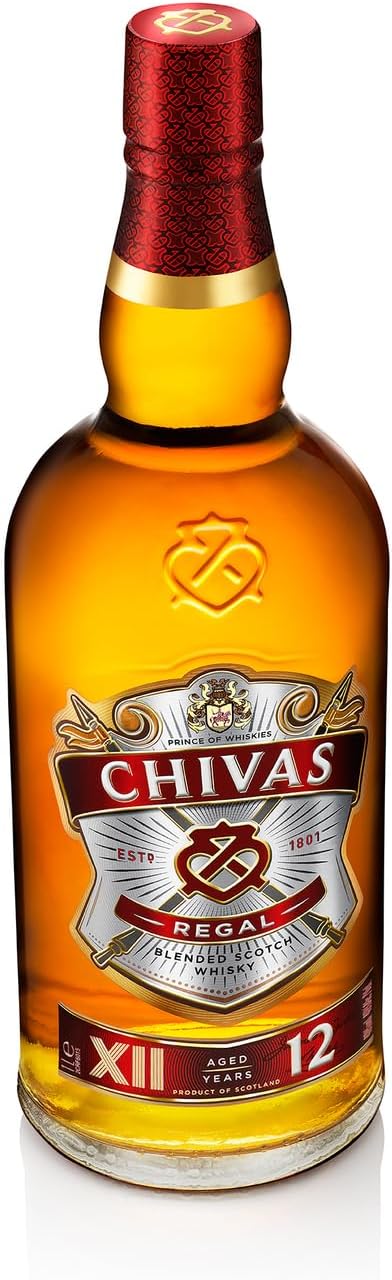 Chivas Regal 12Y Blended Scotch Whiskey, vol 40%, 70CL 1 L
