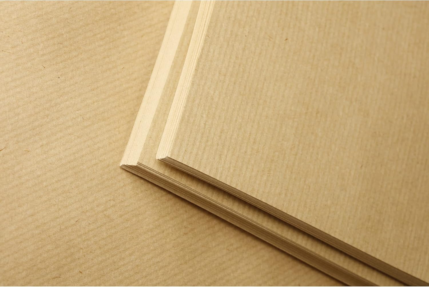 Clairefontaine 96546C Collated pad Kraft Paper - 100 sheets Brown Laid Kraft Paper A3 29.7x42 cm 90g - Double Sided Paper for Sketching and Drawing