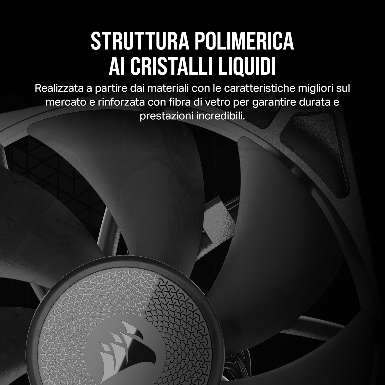 CORSAIR iCUE LINK RX140 140mm PWM Fan - Magnetic Dome Bearing - Single Fan - Black Non-RGB 1 x 140mm Black