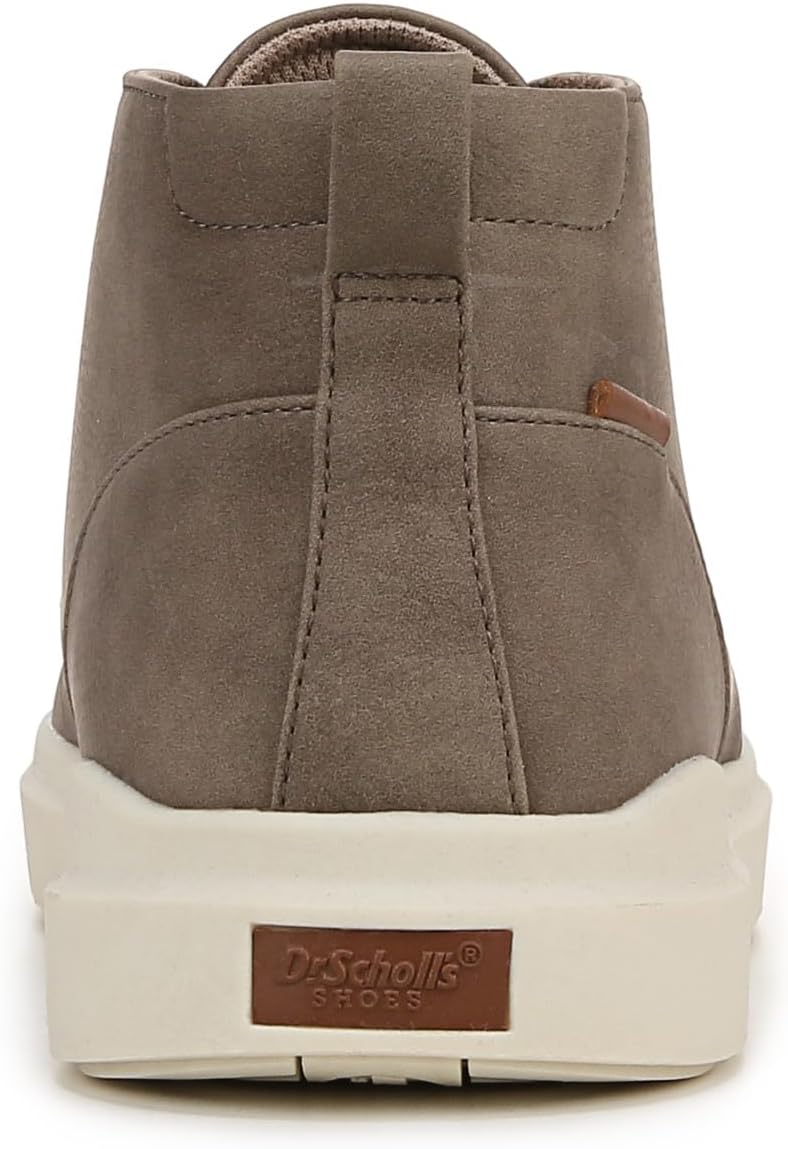 Dr. Scholl's mens Madison Men Chukka 10 Mocha Taupe Textured Nubuck