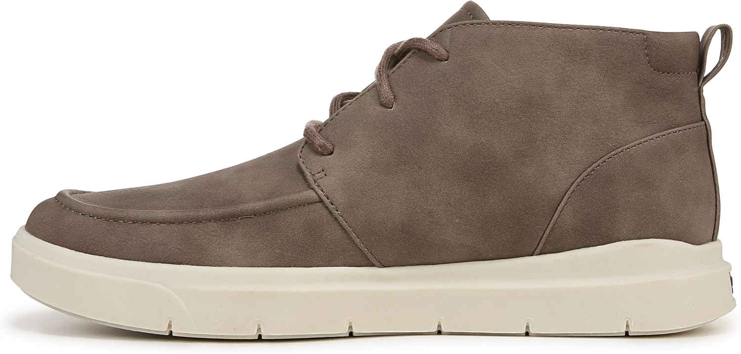 Dr. Scholl's mens Madison Men Chukka 10 Mocha Taupe Textured Nubuck
