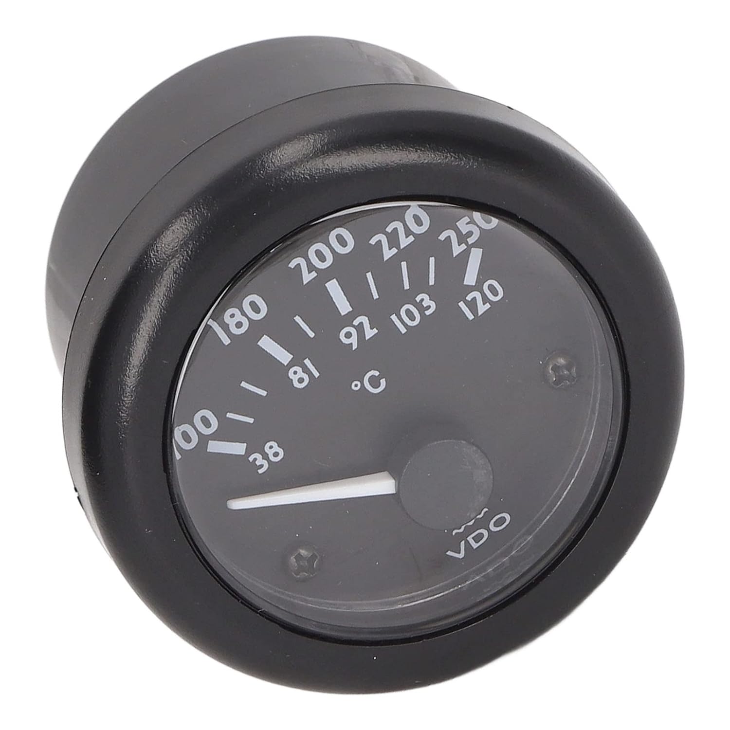 Engine Water Temperature 2in Wide Range Front Waterproof Generator Water Temp Meter (12V) 12V 12V