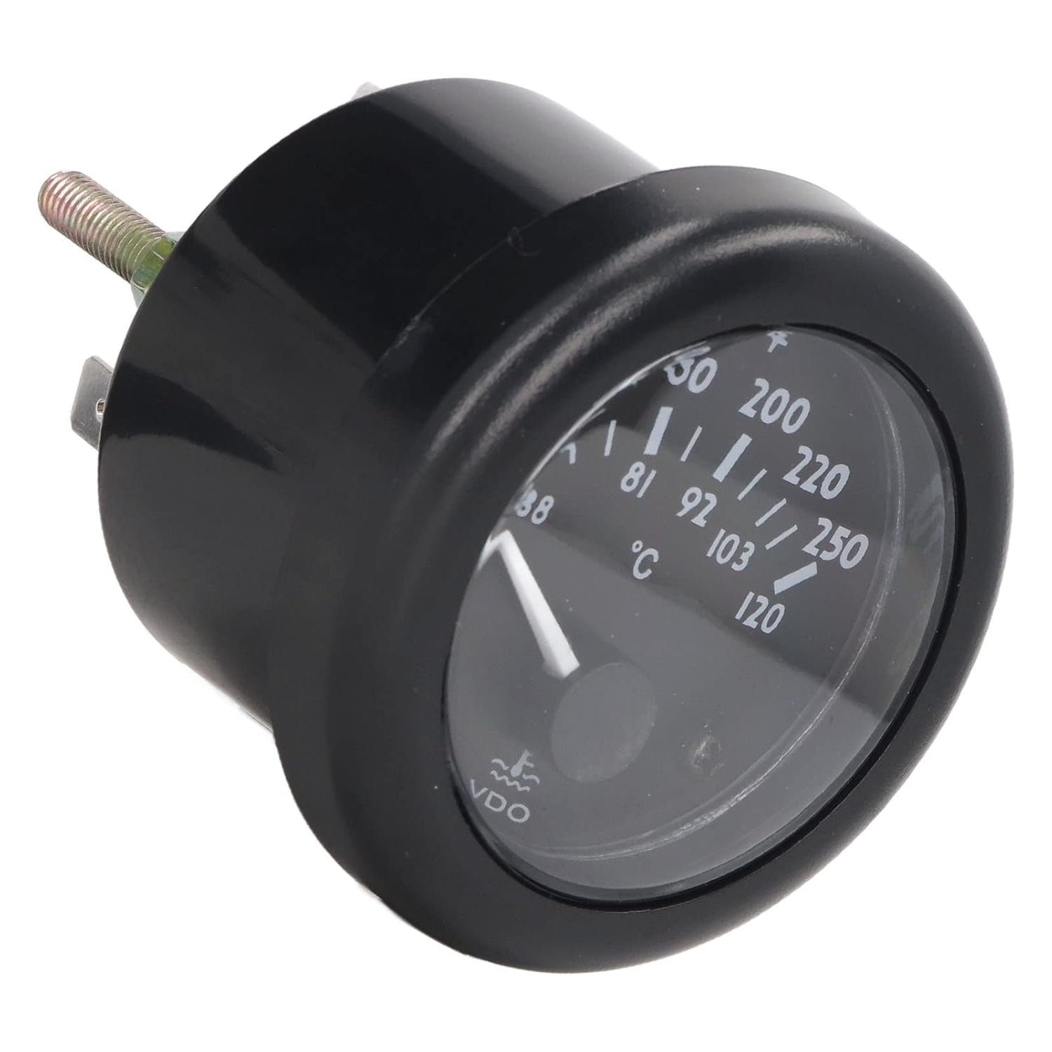 Engine Water Temperature 2in Wide Range Front Waterproof Generator Water Temp Meter (12V) 12V 12V
