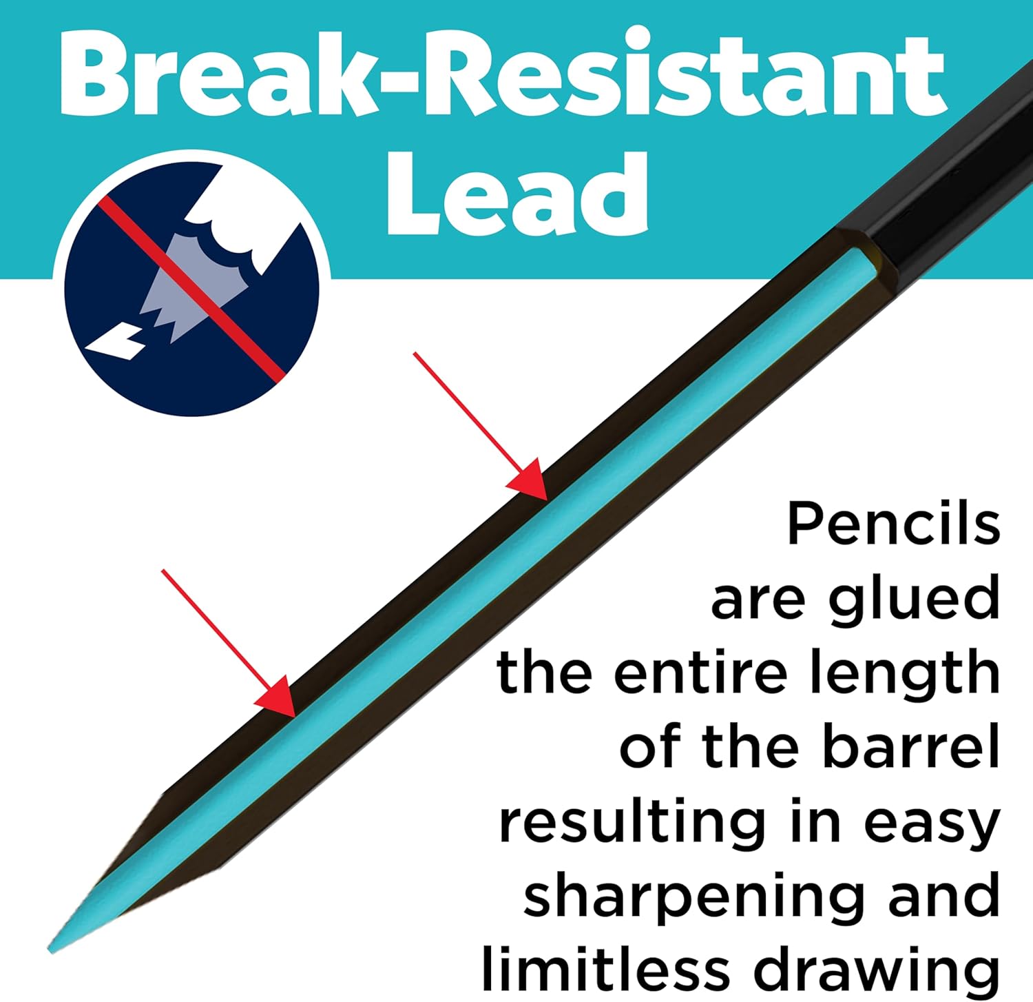 Faber-Castell 116418 Colored Pencil Set with Roll, 72 Black Edition Colored Pencils, Including Metallic and Neon Colors