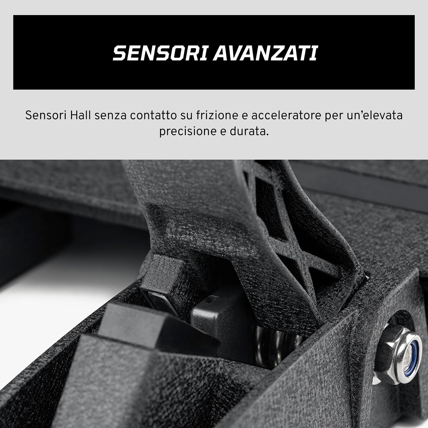 FANATEC CSL Elite Sim Racing Pedals v2 – Set of 3 Pedals (Clutch, Brake, Accelerator), Plug-and-Play, Non-Contact Hall Sensors, RJ12/USB for PC, PS5, PS4, Xbox Series