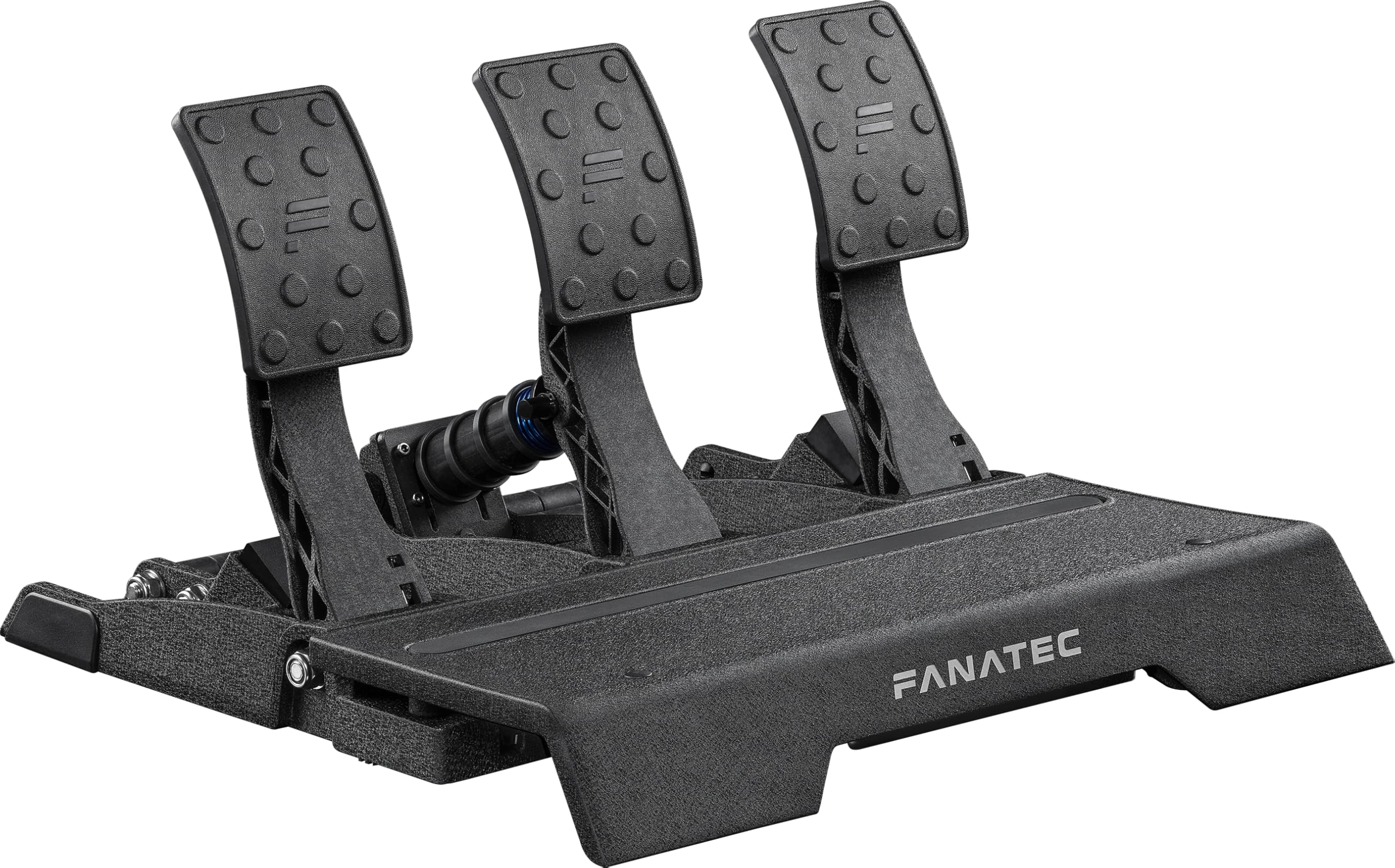 FANATEC CSL Elite Sim Racing Pedals v2 – Set of 3 Pedals (Clutch, Brake, Accelerator), Plug-and-Play, Non-Contact Hall Sensors, RJ12/USB for PC, PS5, PS4, Xbox Series