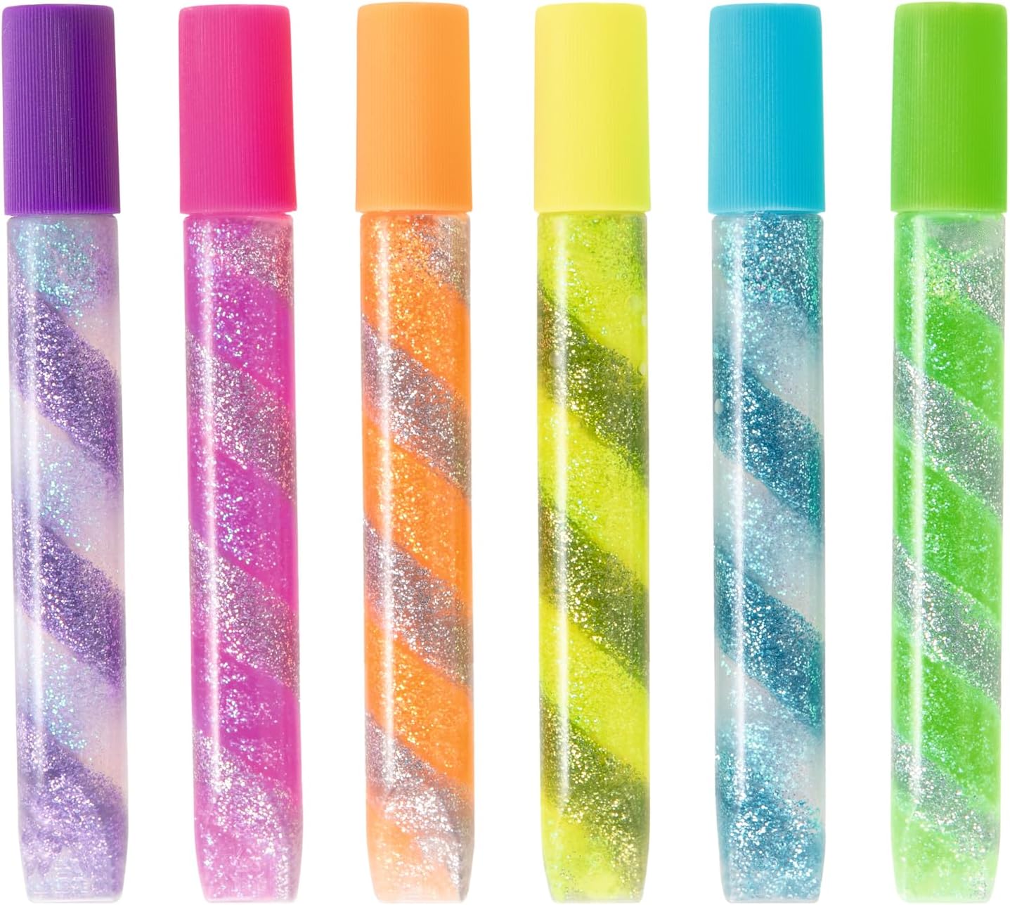 IDENA Folia 576 - Neon Spiral Glitter Glue