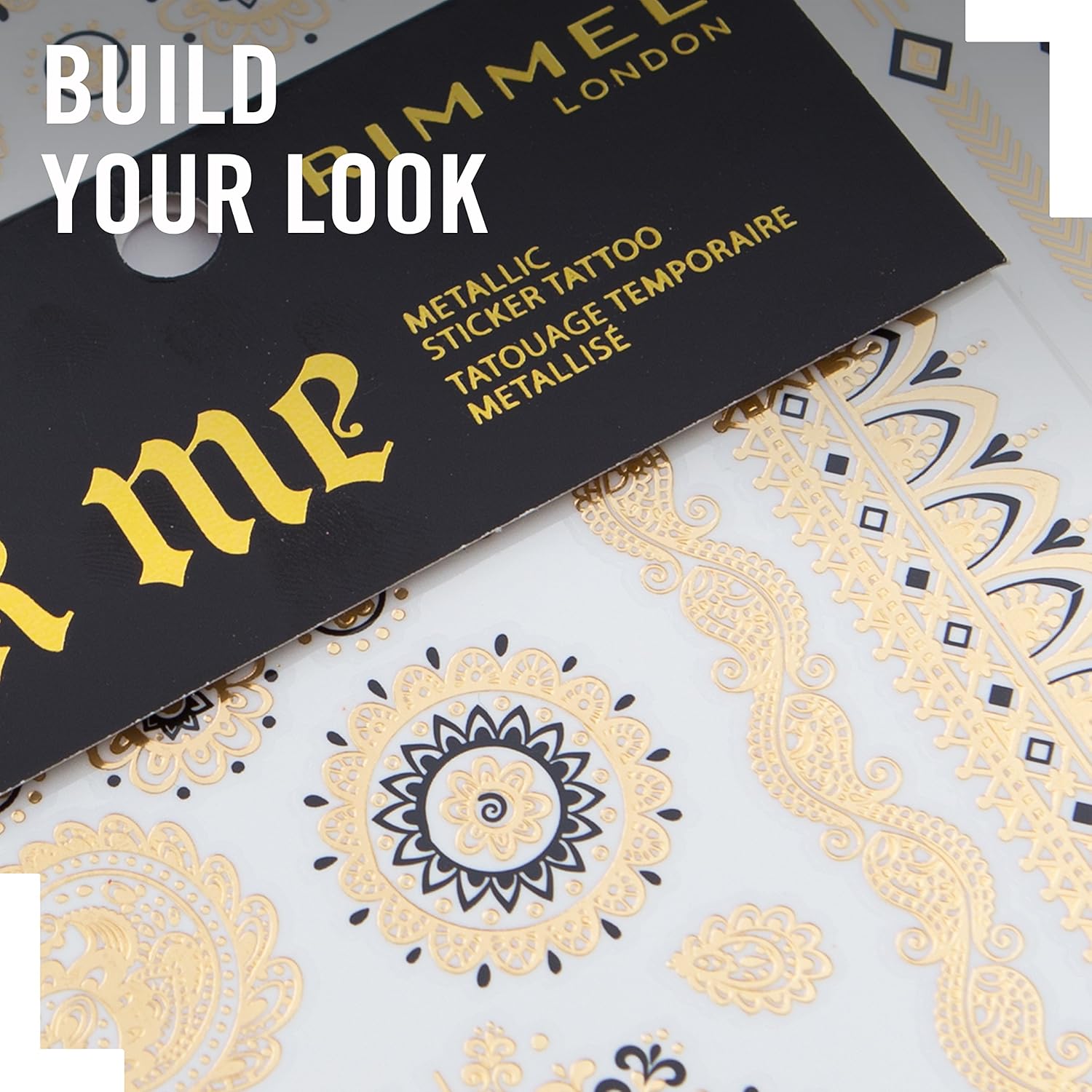 Ink Me Metallic Sticker Tattoo