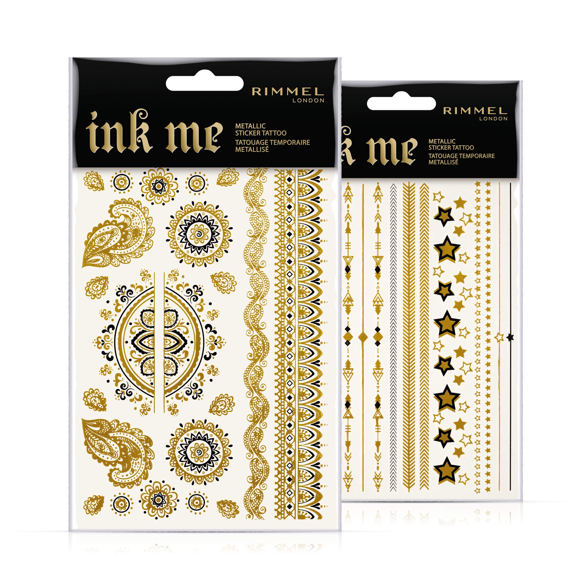 Ink Me Metallic Sticker Tattoo