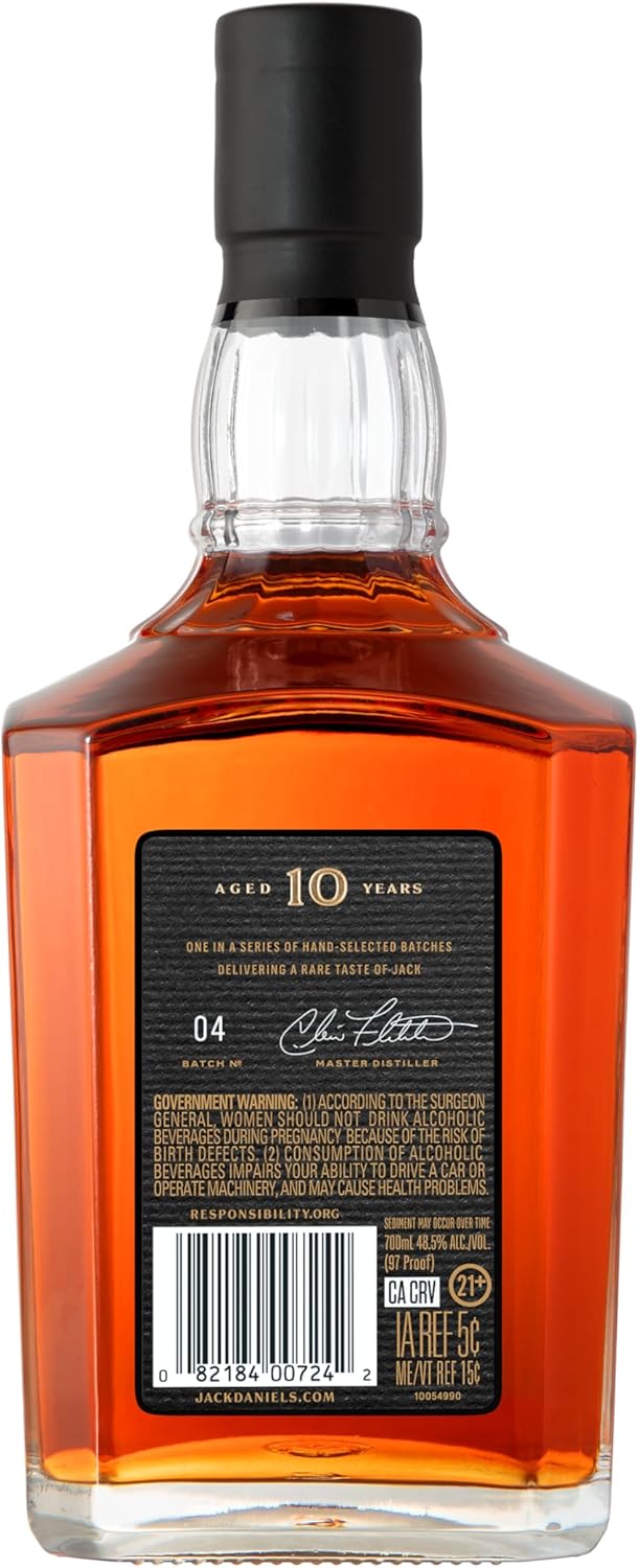 Jack Daniel's 10 Years Old Tennessee Whiskey 700 ml