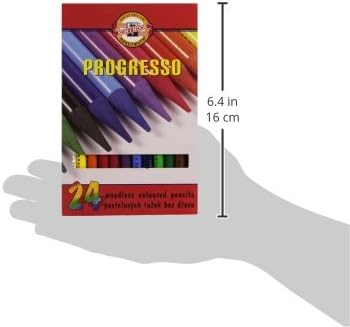 Koh-I-Noor, PROGRESS 8758 - 24 woodfree colored pencils 24 units (Pack of 1)