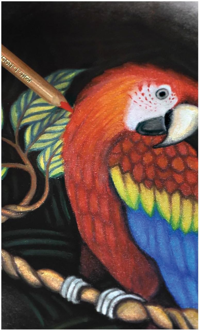 Koh-I-Noor - Set of 72 Best Quality Polycolor Drawing Colored Pencils in Metal Gift Box, Multi-Colour