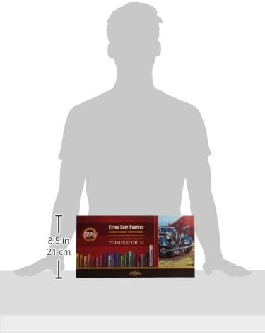 Koh-I-Noor TOISON d'Or - 48 Super Soft Pastel Chalks 48 units (Pack of 1)