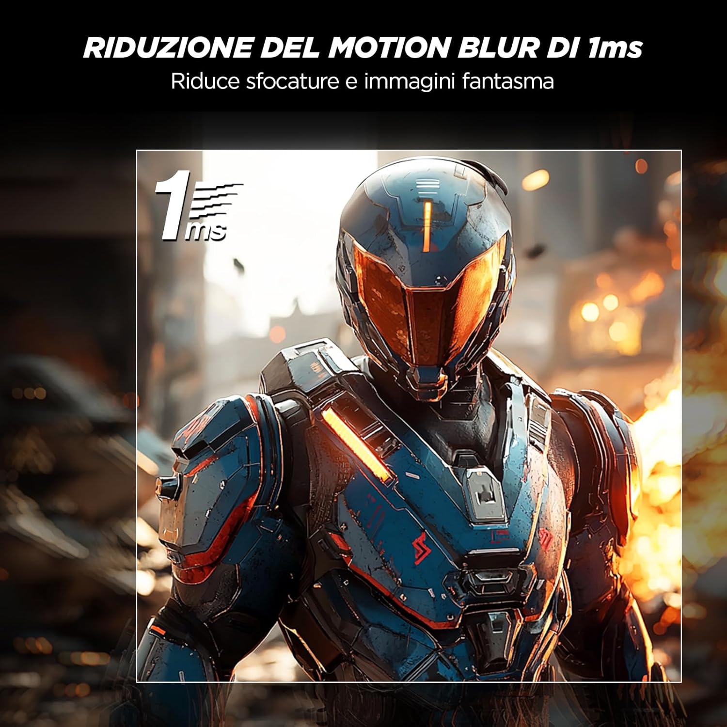 KOORUI G2511E Gaming Monitor 25 Inch, FHD 320Hz, 1ms, HDR400, Fast IPS, Adaptive Sync, VESA 75x75mm, ergonomic adjustment 25 Inch IPS/FHD/320Hz