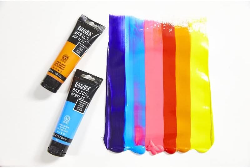 LIQUITEX BASICS ACRYLIC SET OF 10 ACRYLIC COLORS OF 118ml EACH (CHOOSE THE 10 COLORS AND SPECIFY THEM TOGETHER WITH THE ORDER)