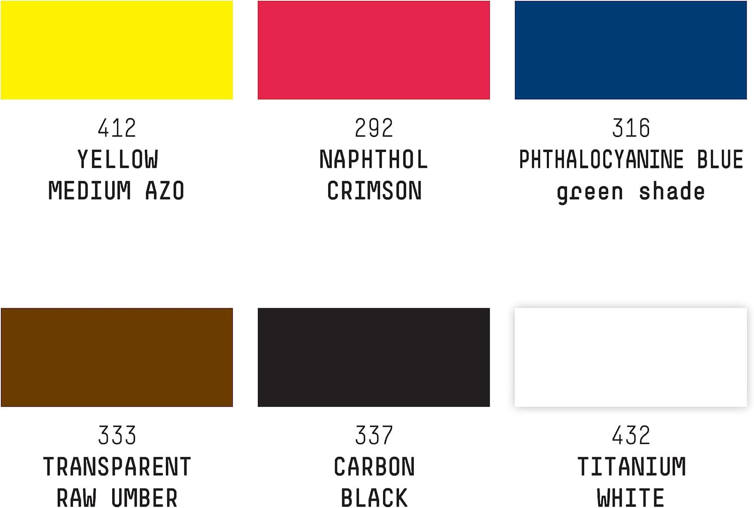 Liquitex Ink! Set of 6 30 ml bottles "Essentials" Essentials 6 x 30 ml