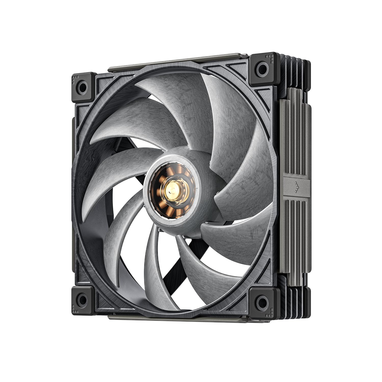 MACH120 120mm PC Fan : Quiet Cooling Fan PWM & 500-3000 RPM - Case Heatsink Fan with LCP and FOC Motor & Dynamic Balance Correction, 6 Year Warranty