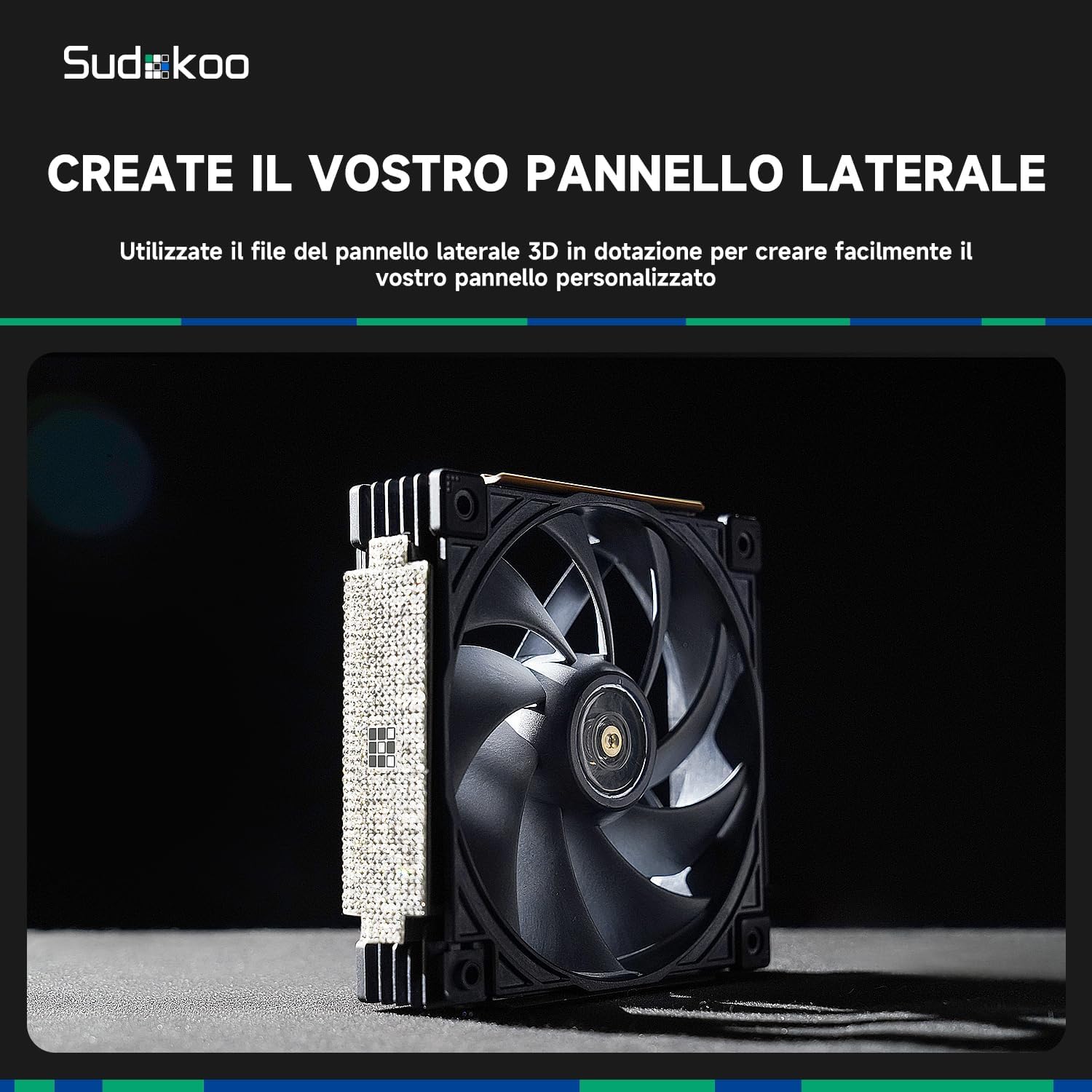 MACH120 120mm PC Fan : Quiet Cooling Fan PWM & 500-3000 RPM - Case Heatsink Fan with LCP and FOC Motor & Dynamic Balance Correction, 6 Year Warranty